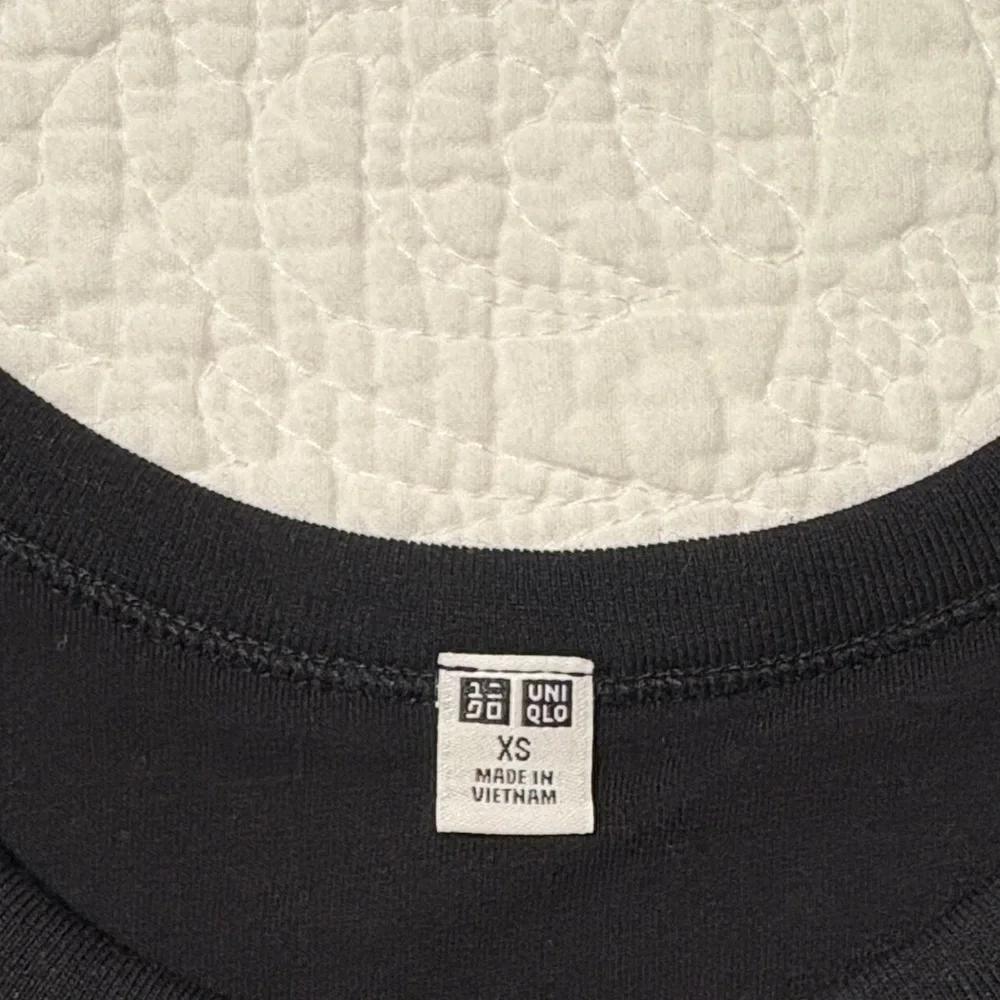 Uniqlo Black Ribbed Tank Midi Dress - Picture 2 of 4